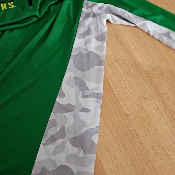 Colosseum Men's Oregon Ducks Military Appreciation Raglan Quarter Zip Sz XL - Picture 5 of 8